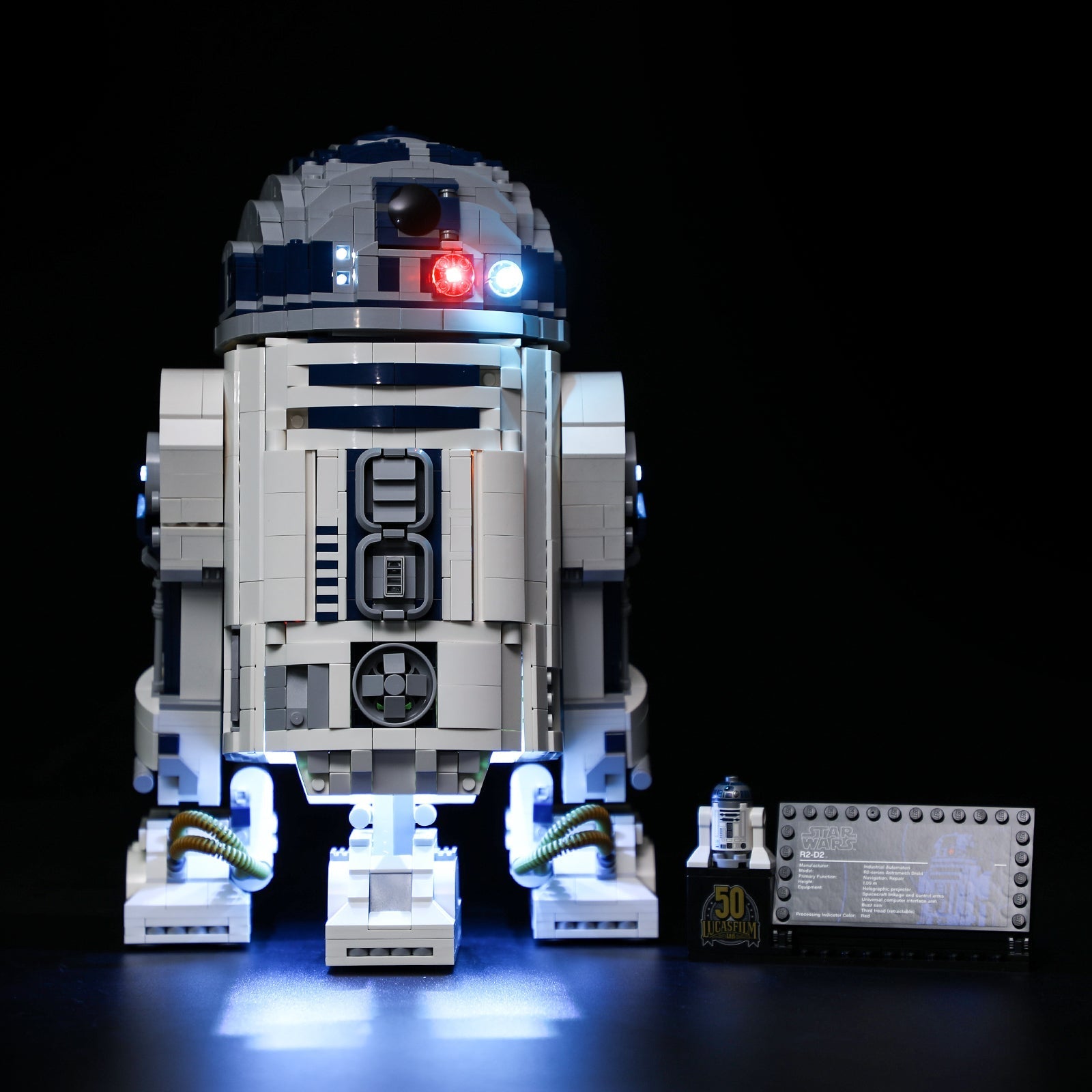 Lego Star War R2-D2 75308 Light Kit (Best MOC Ideas) – Briksmax