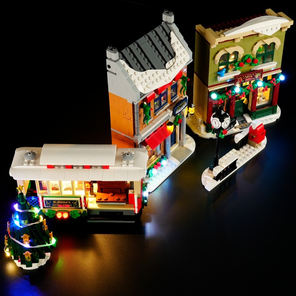 Briksmax 2.0 Light Kit For Holiday Main Street 10308