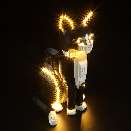 Light Kit For Tuxedo Cat 21349-Briksmax