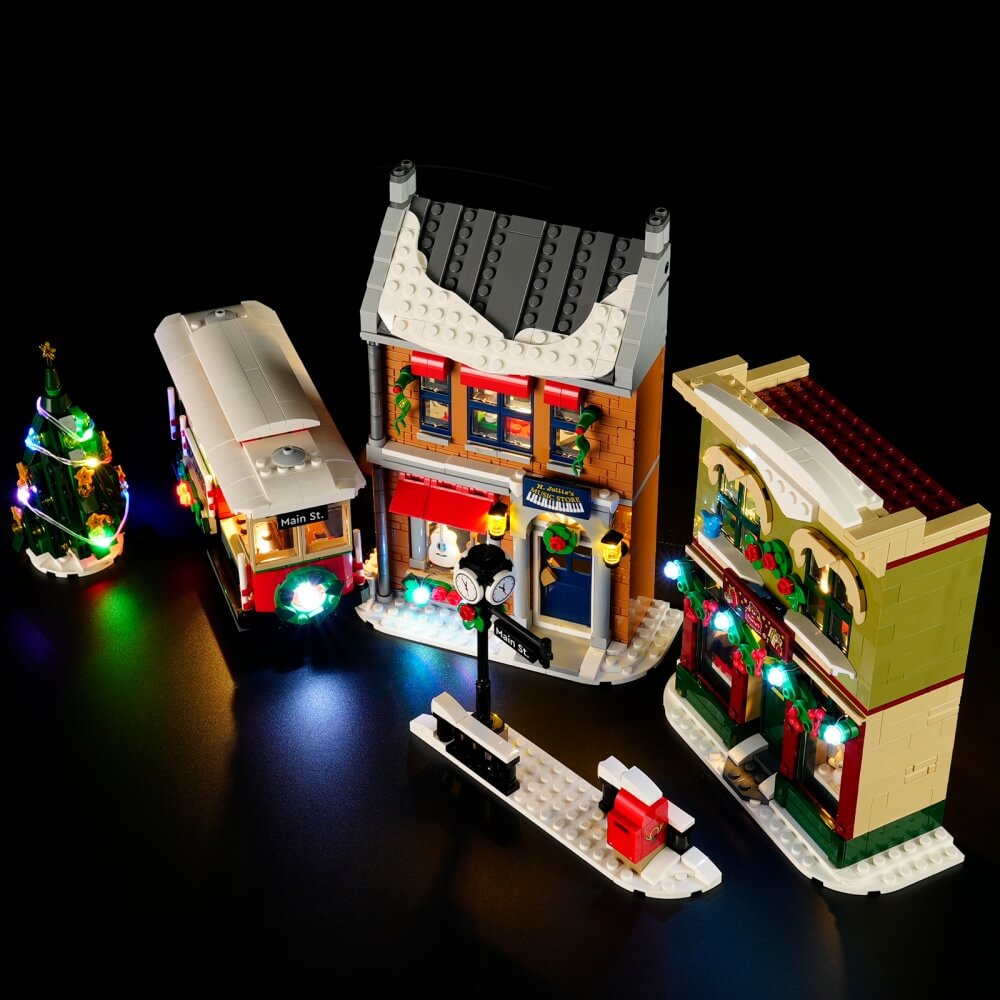 Briksmax 2.0 Light Kit For Holiday Main Street 10308