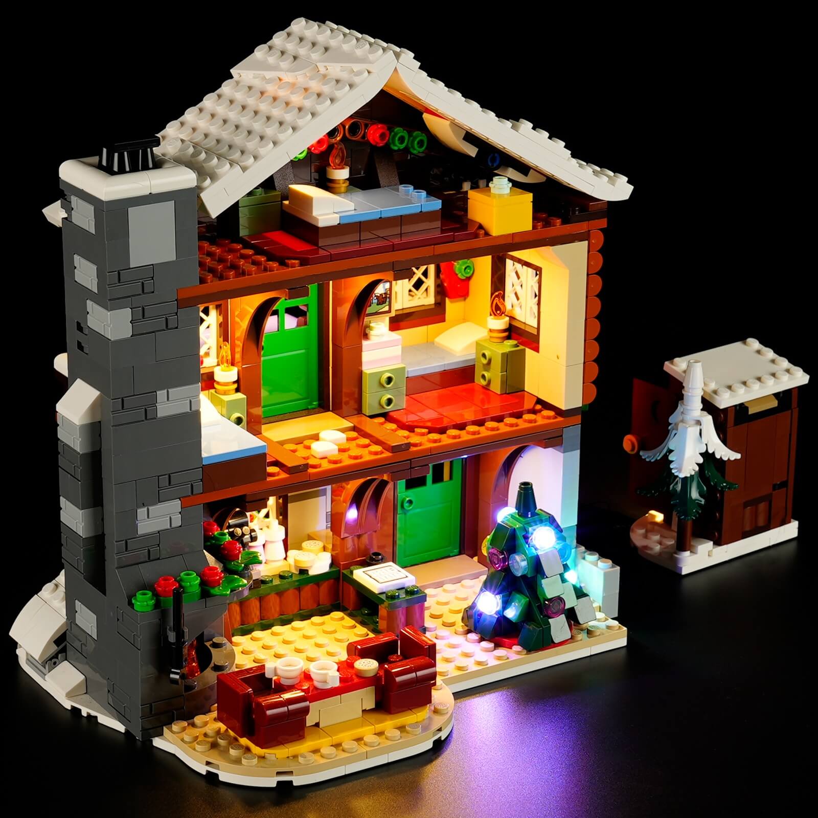 Briksmax 2.0 Light Kit For LEGO Alpine Lodge 10325