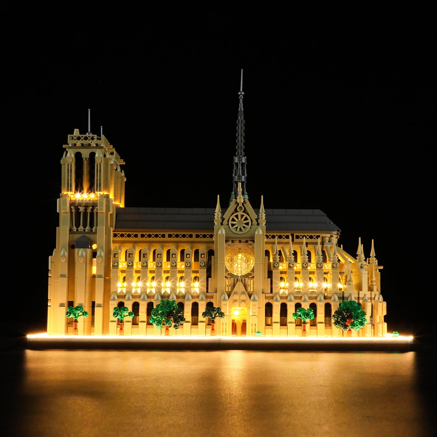 Light Kit For Notre-Dame de Paris 21061-Briksmax