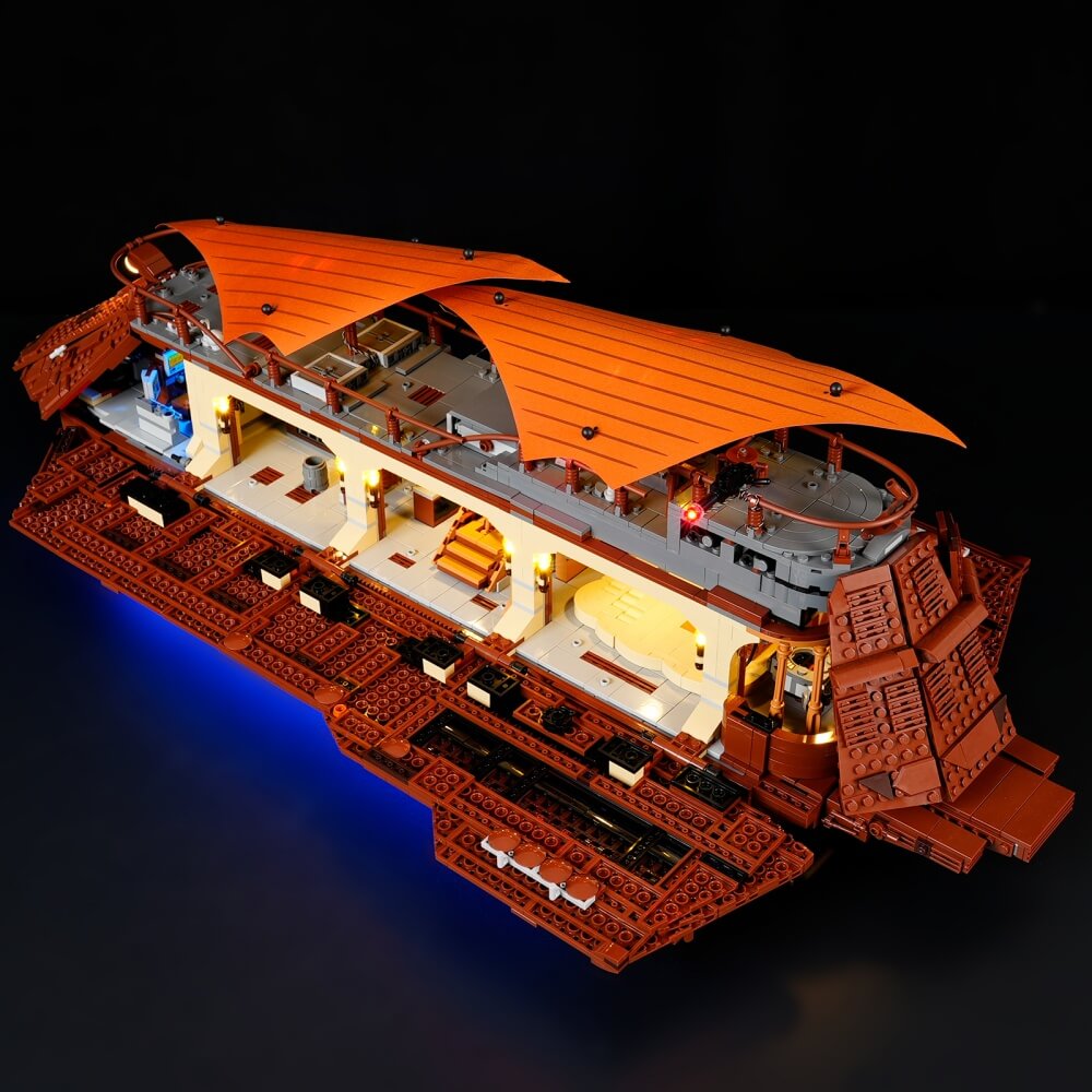 Briksmax 2.0 Light Kit For Jabba's Sail Barge™ 75397