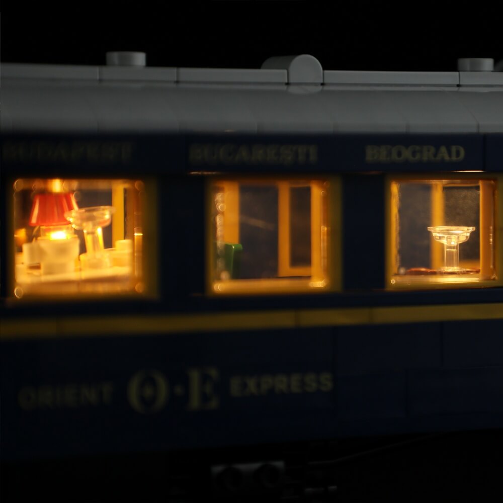 BriksMax 2.0 Light Kit For The Orient Express Train 21344-BriksMax