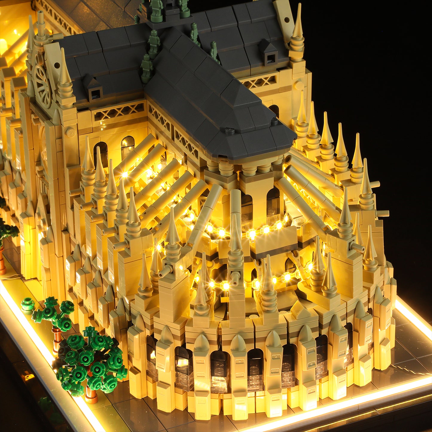 Light Kit For Notre-Dame de Paris 21061-Briksmax