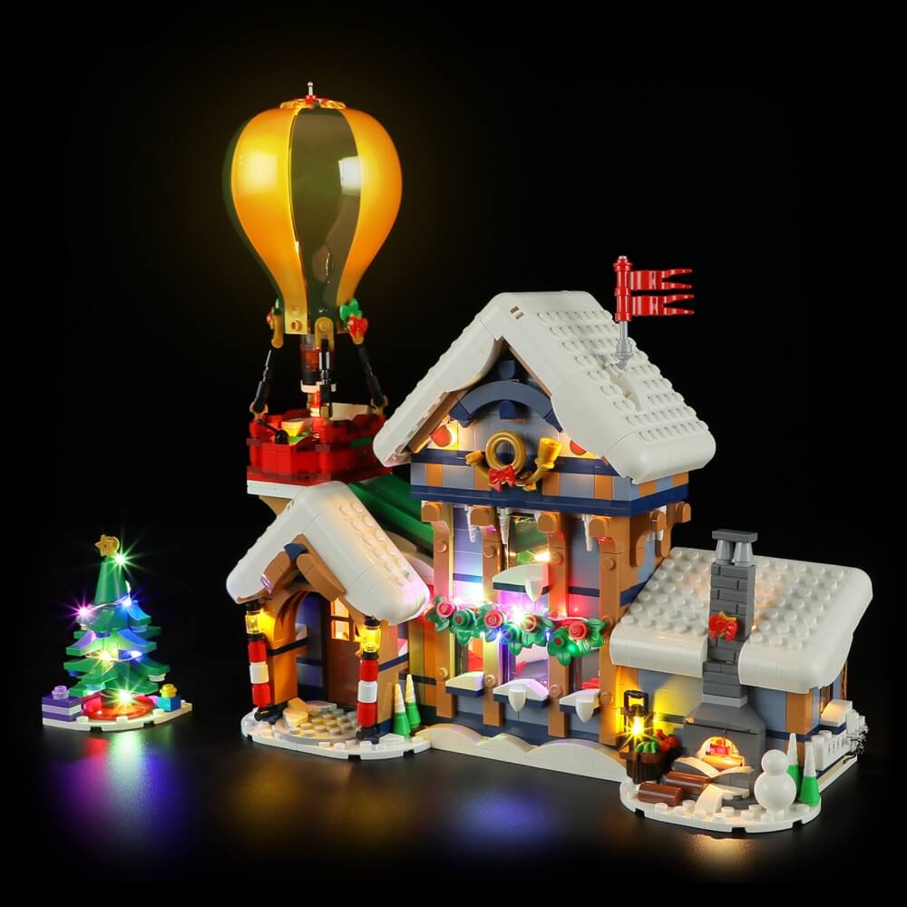 Briksmax 2.0 Light Kit For Santa's Post Office 10339 -Briksmax