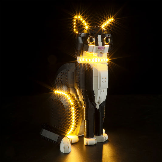 Light Kit For Tuxedo Cat 21349-Briksmax