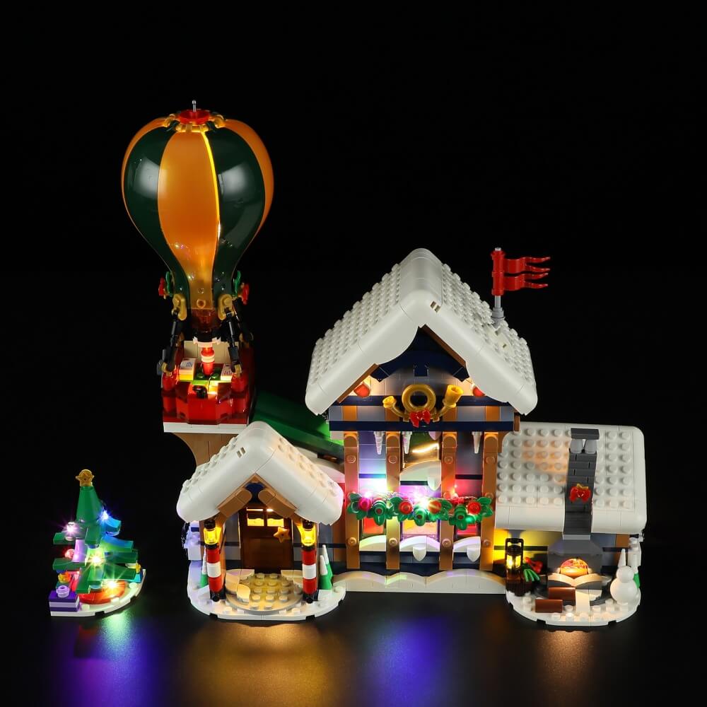 Briksmax 2.0 Light Kit For Santa's Post Office 10339 -Briksmax