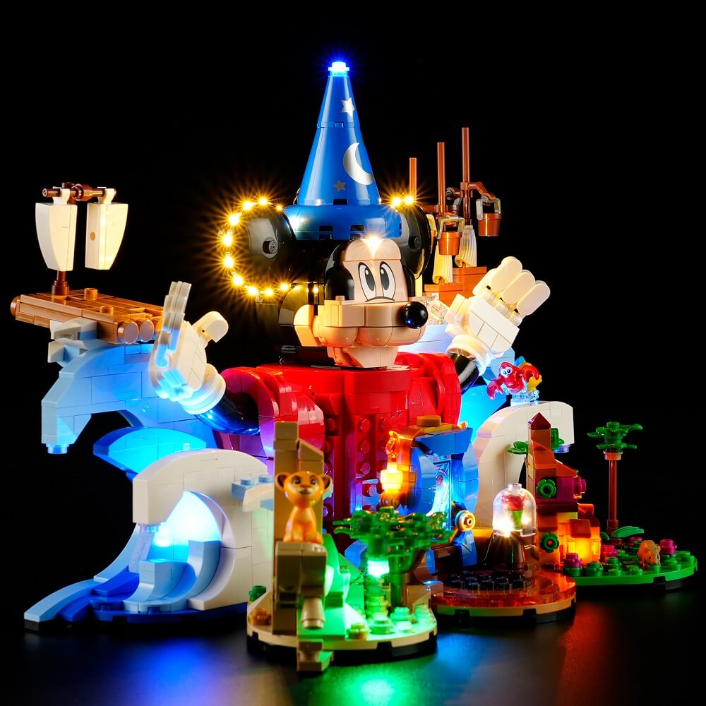 Light Kit For Magic of Disney 21352 -Briksmax