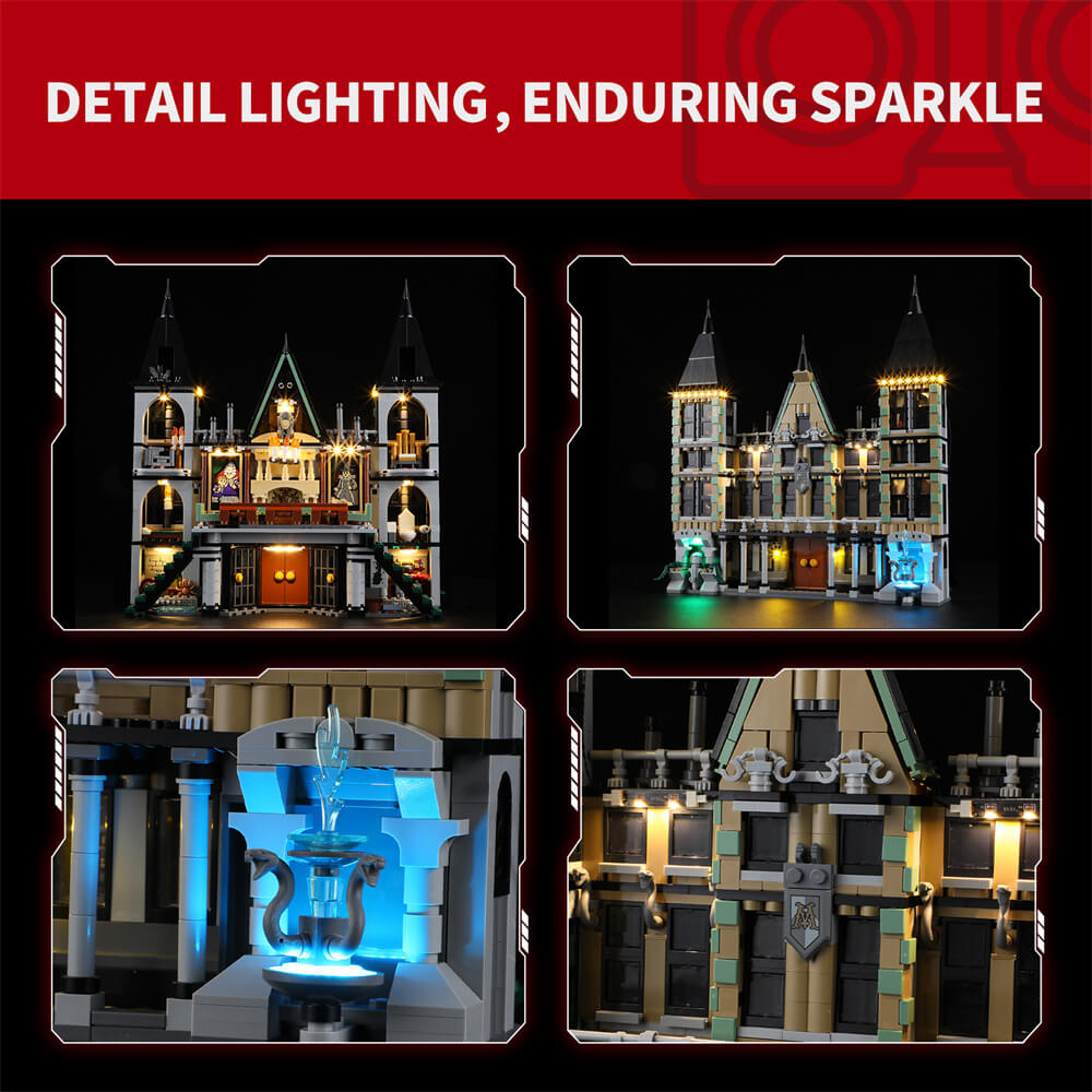 Briksmax 2.0 Light Kit For Malfoy Manor 76453