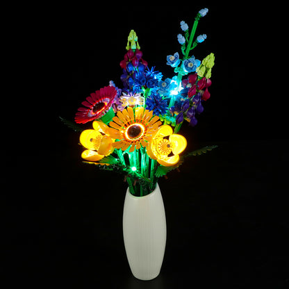 Light Kit For Wildflower Bouquet 21061-Briksmax