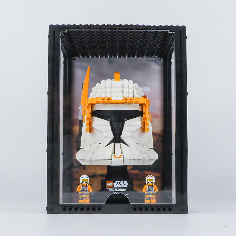 Briksmax Display Case for LEGO Helmets（Product weight: 1.090 Kg）