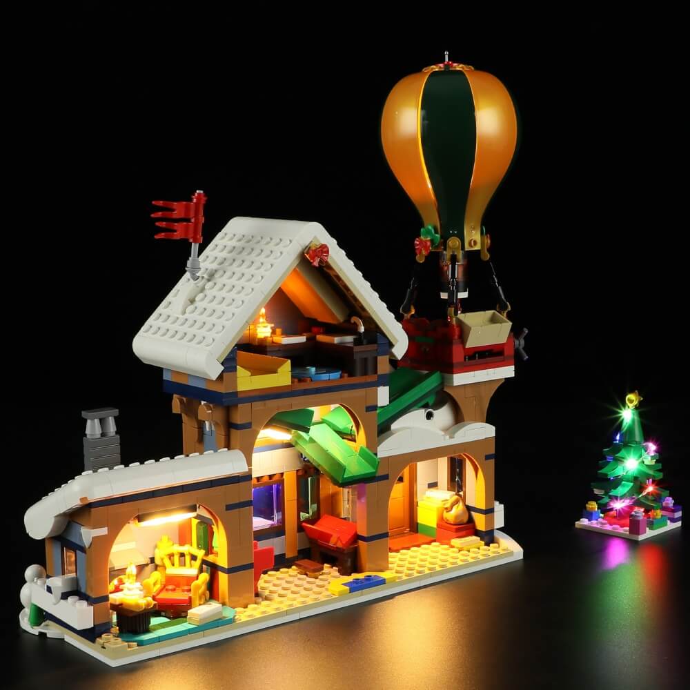 Briksmax 2.0 Light Kit For Santa's Post Office 10339 -Briksmax