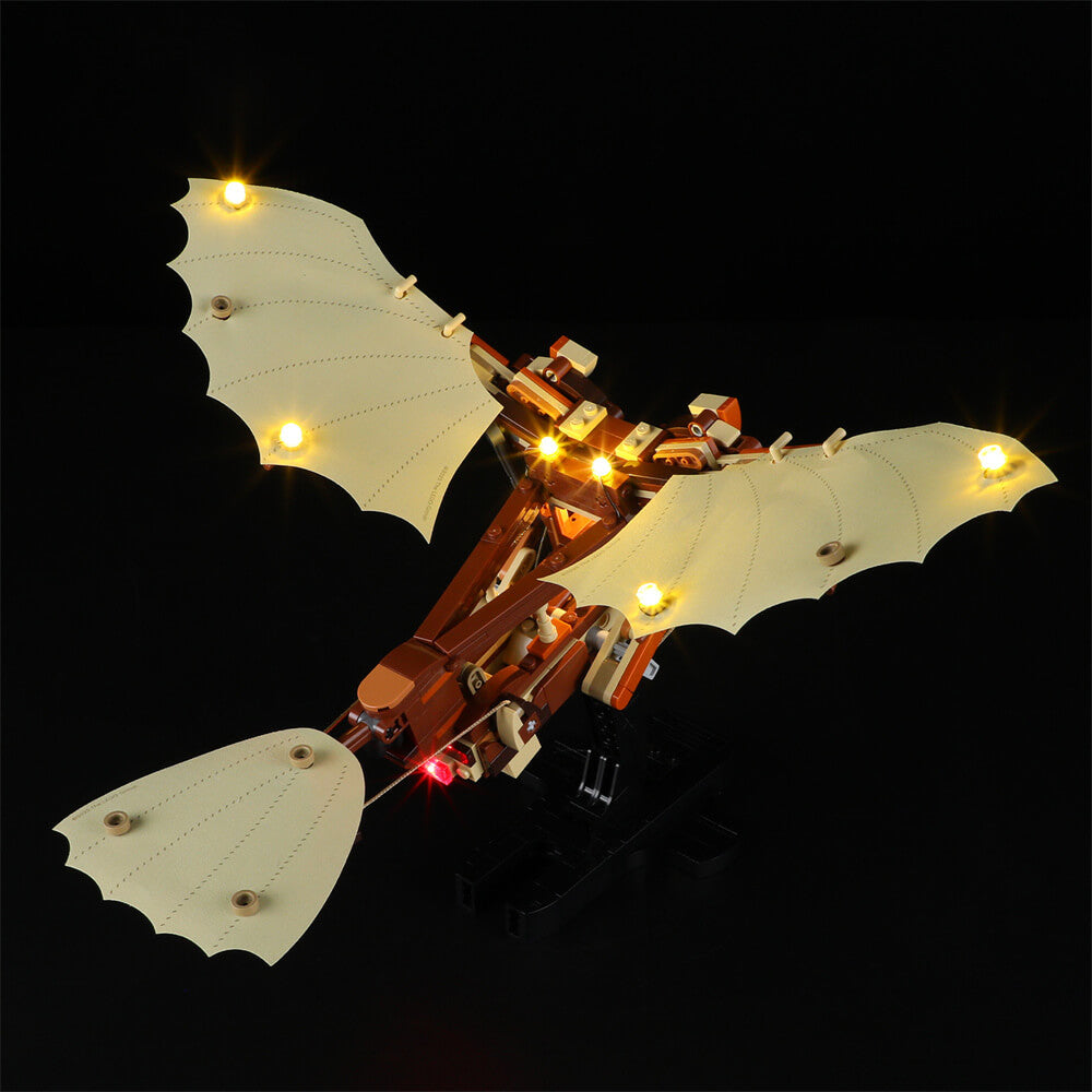 Briksmax 2.0 Light Kit For Leonardo da Vinci's Flying Machine 10363