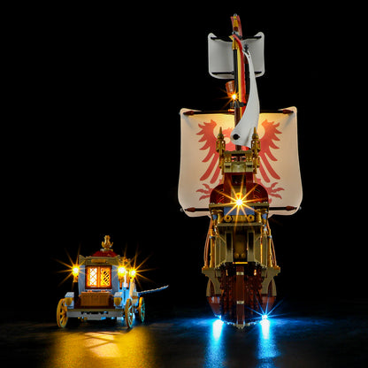 Light Kit For Triwizard Tournament: The Arrival/Durmstrang ship 76440-Briksmax