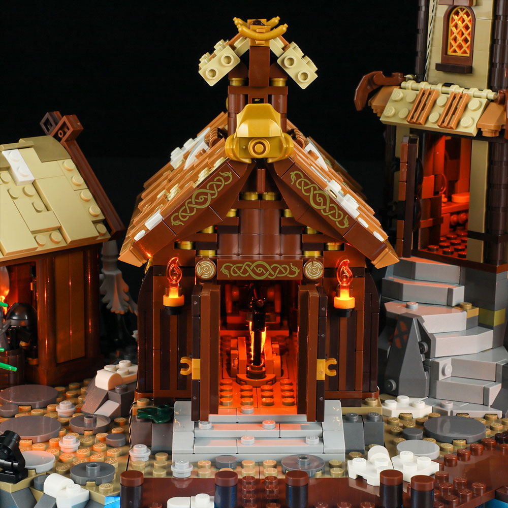 Briksmax Light Kit For LEGO Viking Village 21343