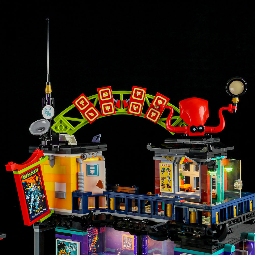 Light Kit For LEGO NINJAGO City Markets 71799