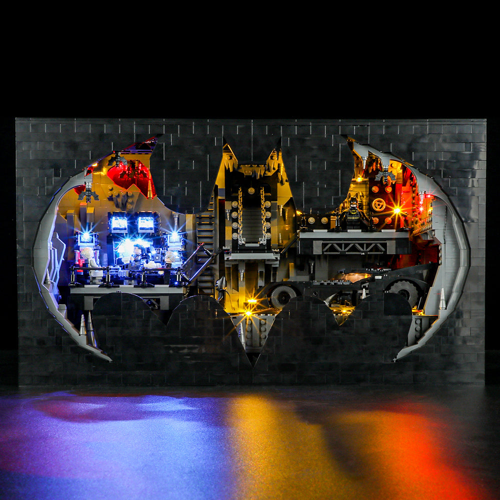 Briksmax Light Kits for BATMAN Batcave Shadow Box 76252