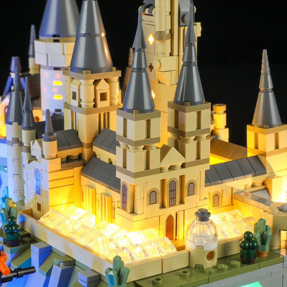 Briksmax Light Kit For Hogwarts Castle and Grounds 76419