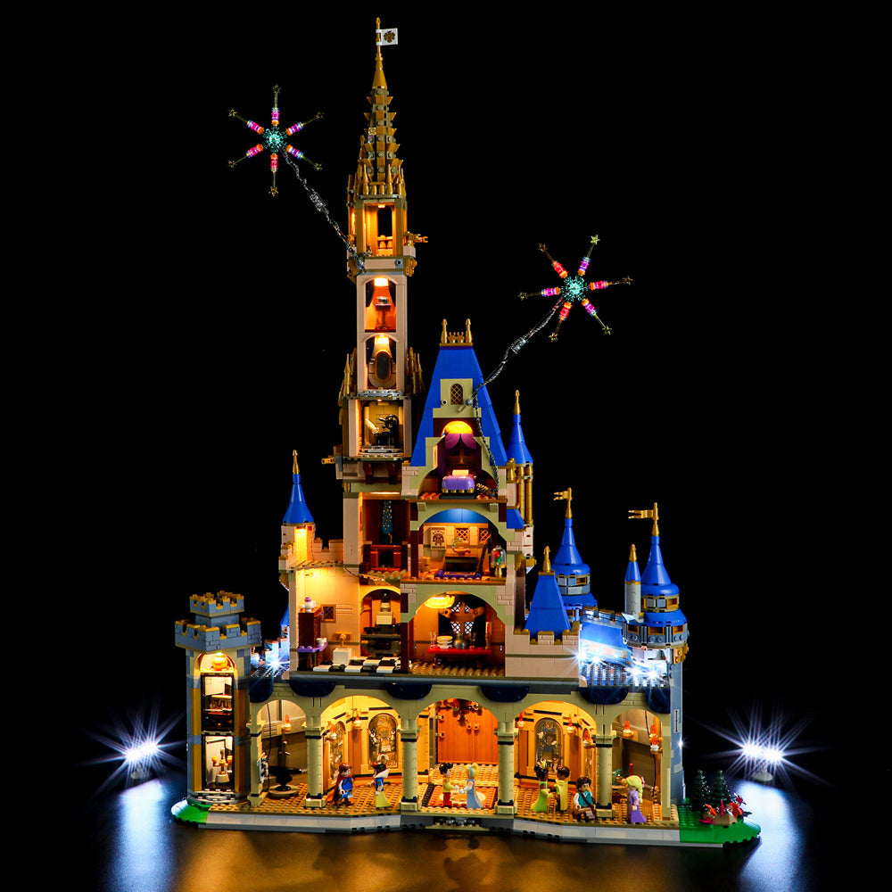 Disney best sale castle lighting