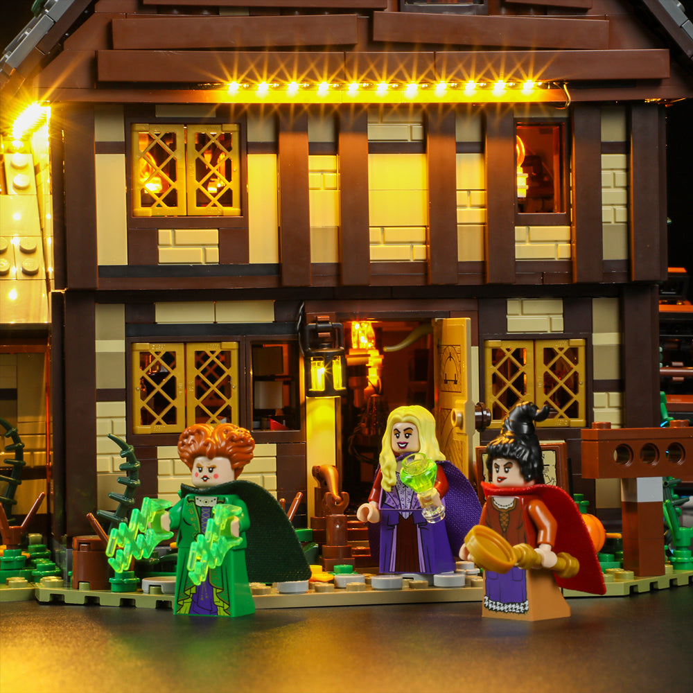 Light Kits For LEGO® Disney Hocus Pocus: The Sanderson Sisters' Cottage  21341