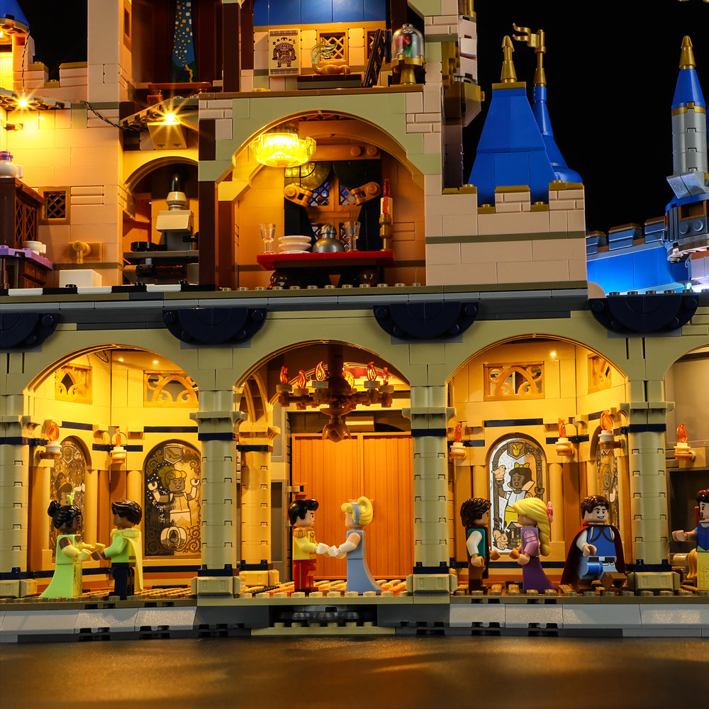 Lego disney beauty discount and the beast castle