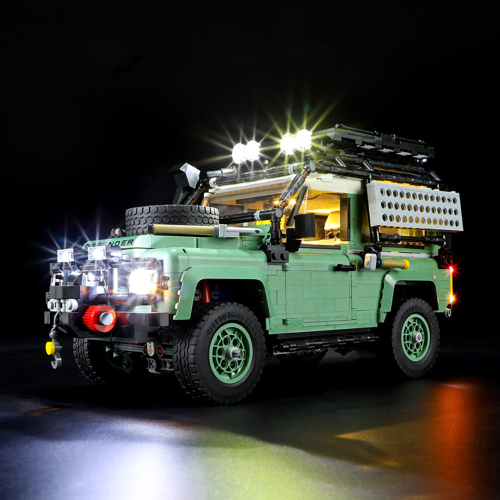 Lego land rover defender best sale light kit