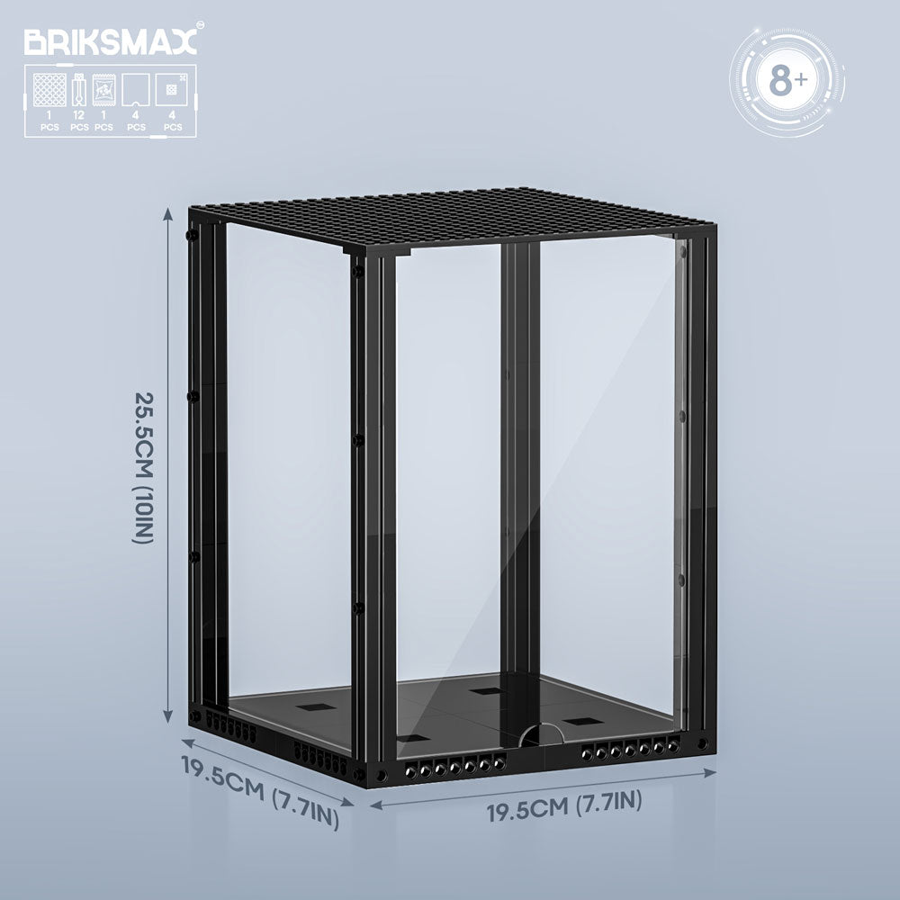 Briksmax Display Case for LEGO Helmets（Product weight: 1.090 Kg）