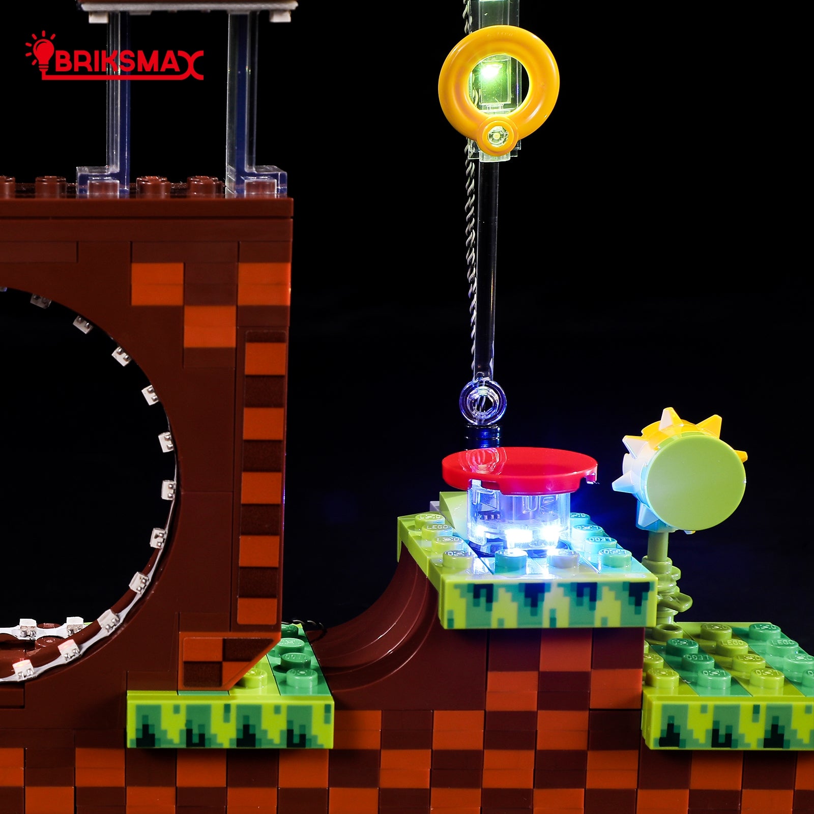 LEGO® Ideas Sonic the Hedgehog™ – Green Hill Zone model 21331