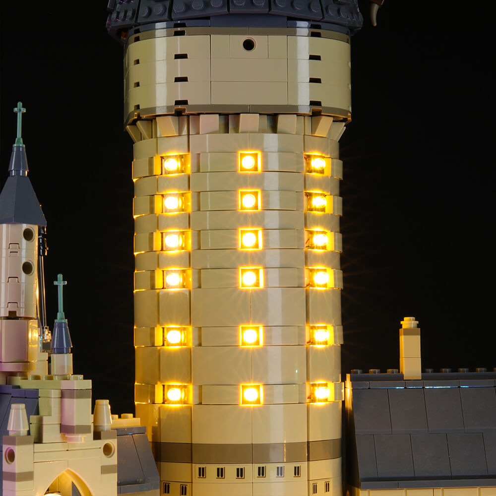 Lego hogwarts hot sale castle lights