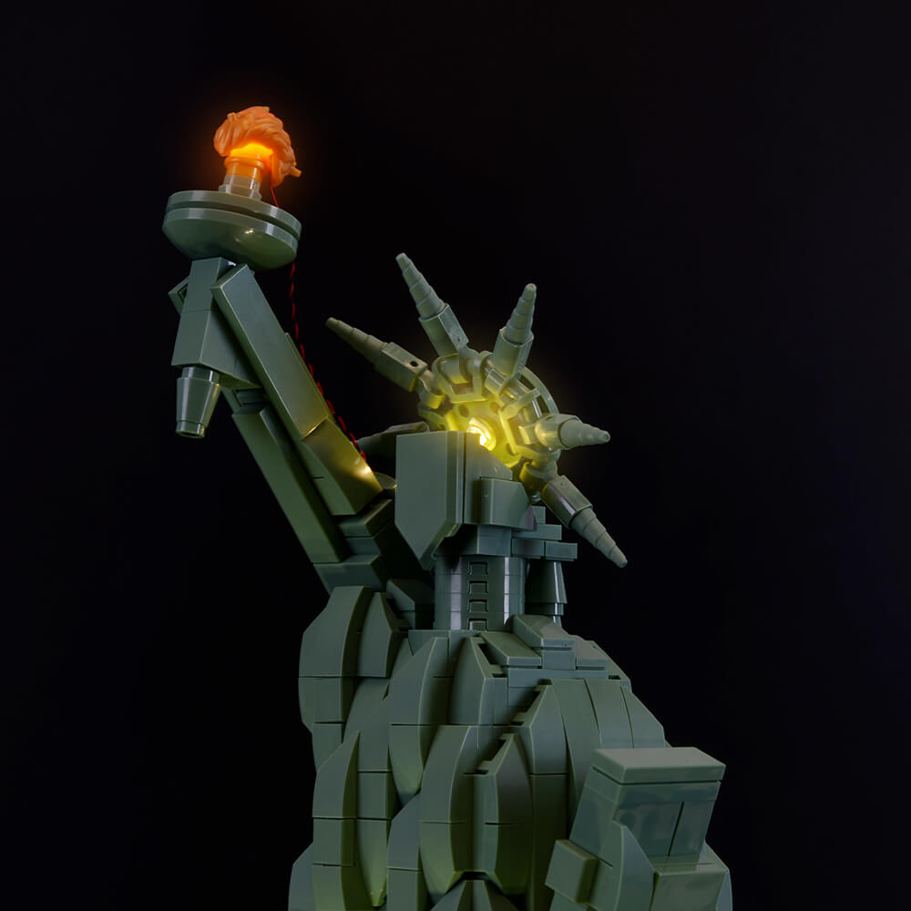 Lego statue of liberty best sale light kit