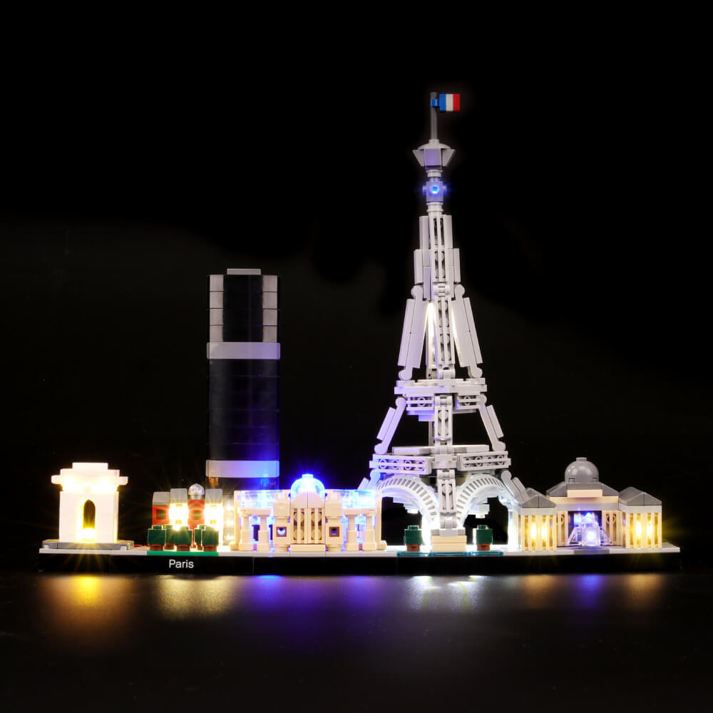 Add Extra Light in Your Lego Architecture Paris Light Up 21044