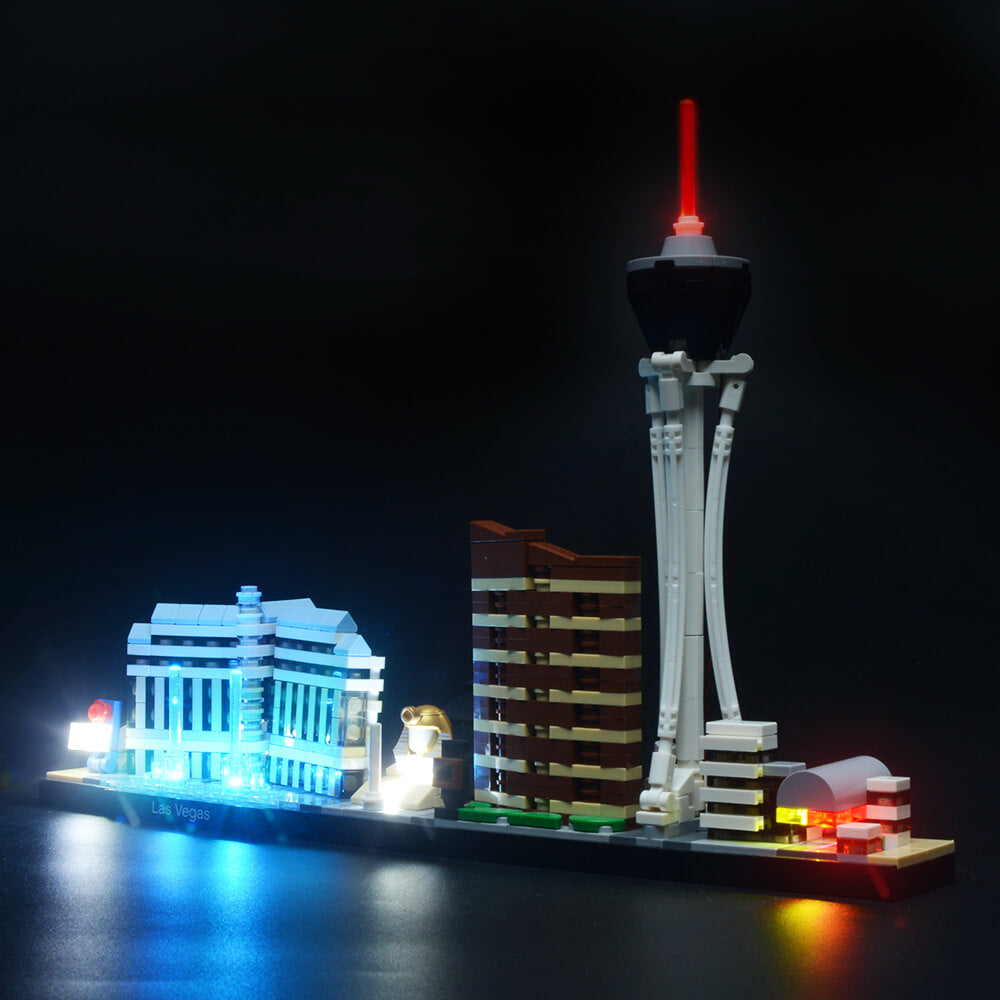  LIGHTAILING Light Set for (Architecture Las Vegas) Building  Blocks Model - Led Light kit Compatible with Lego 21047(NOT Included The  Model) : Toys & Games