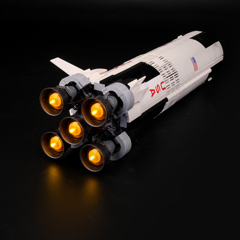 Lego saturn v online light kit