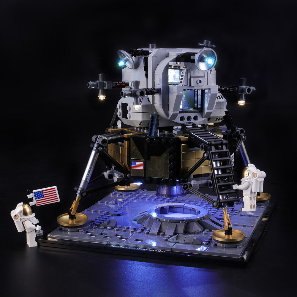 BriksMax Kit For Lego Creator NASA Apollo 11 Lunar Lander 10266 Briksmax