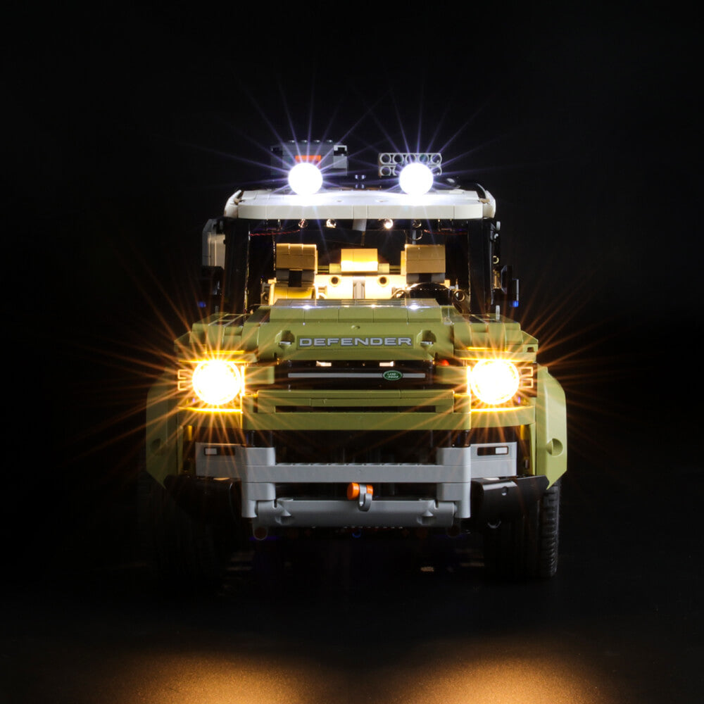 Lego technic land online rover lights