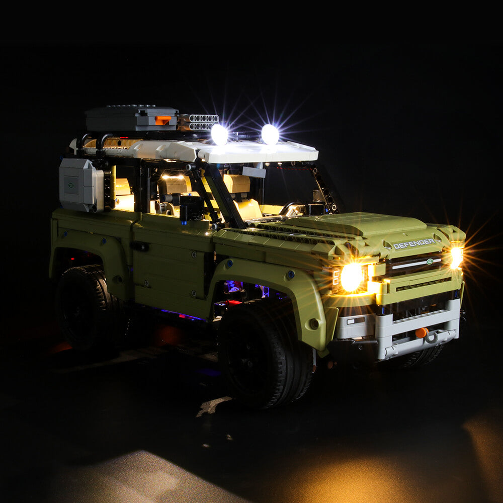 Buy Briksmax Land Rover Defender 42110 Light Kit Lego Technic Light