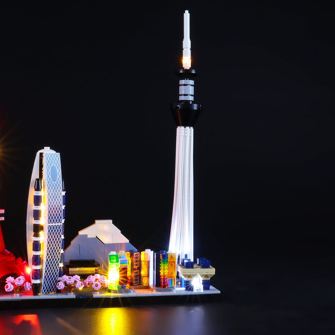 BriksMax Light Kit For Lego Architecture Las Vegas 21047 – Briksmax