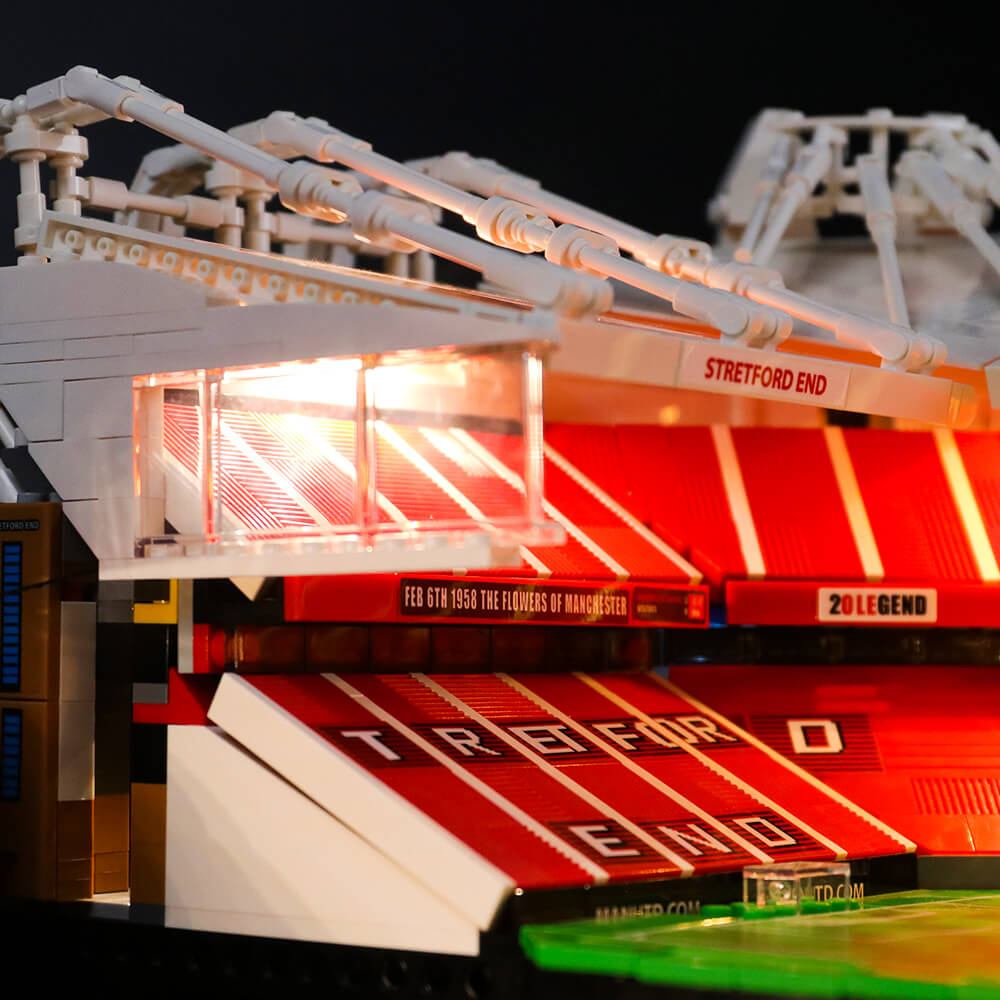 Old trafford discount lego lighting kit