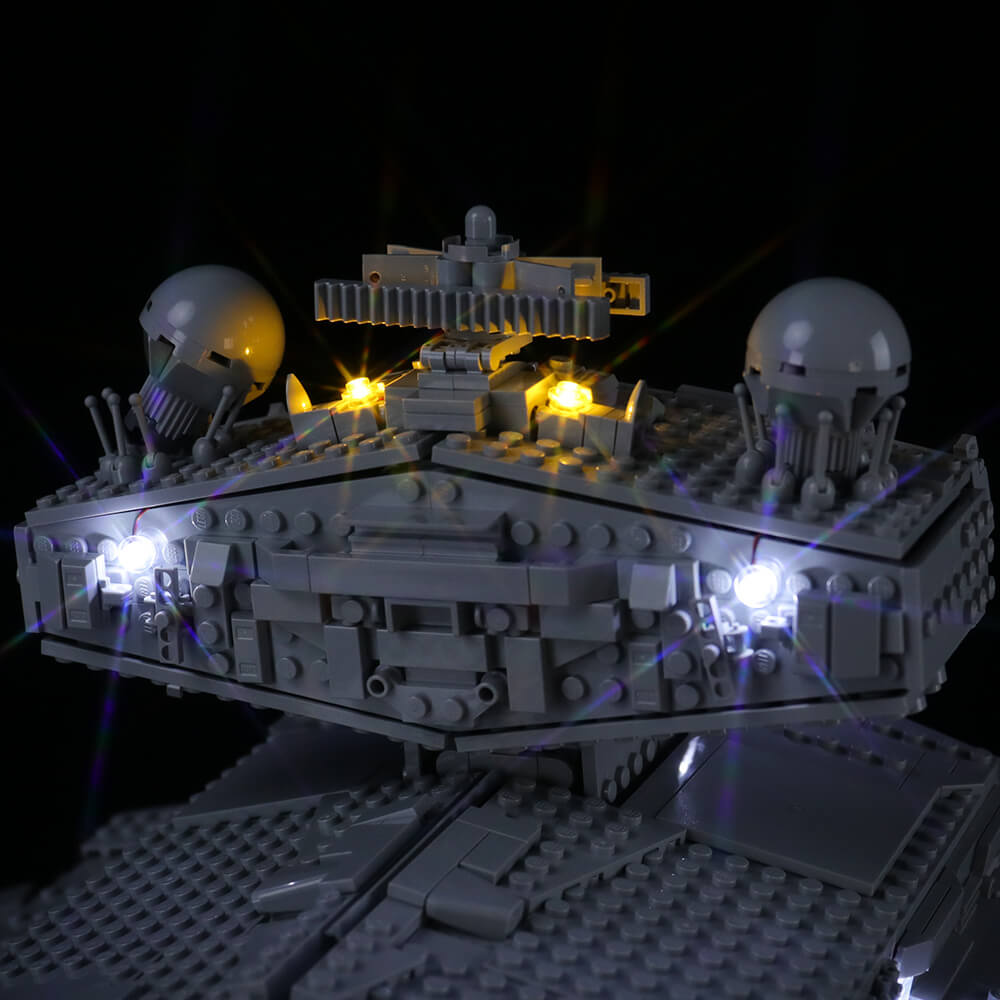 Lego star destroyer discount lights