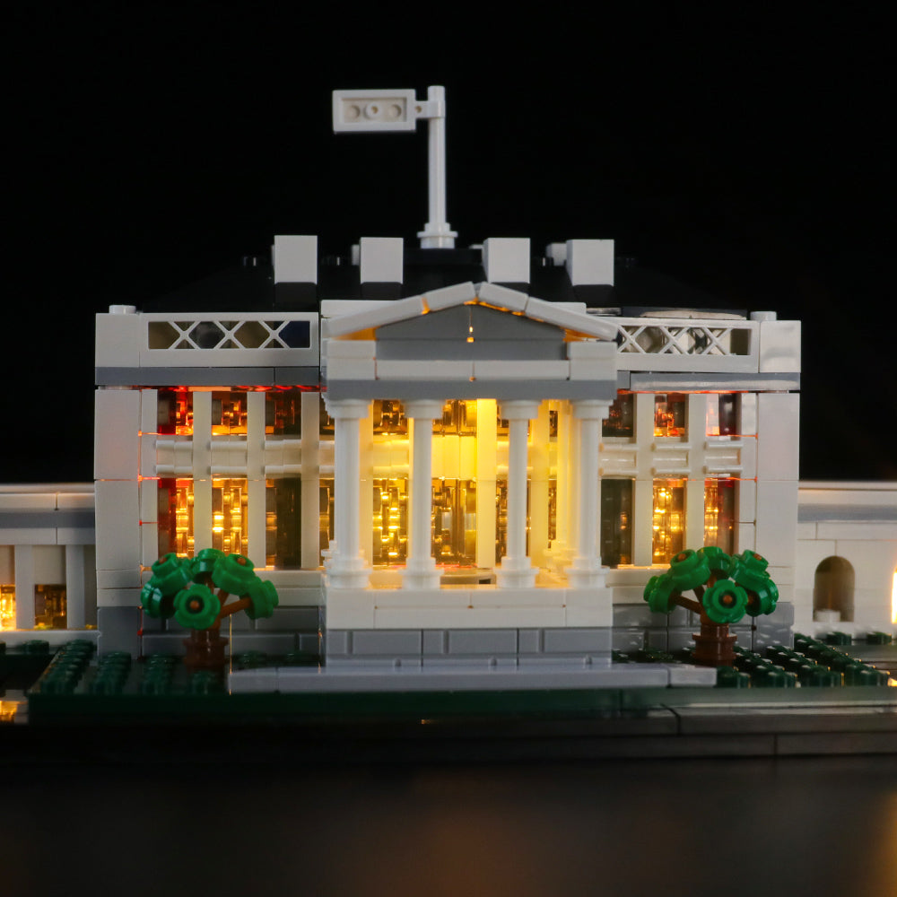 White house lego 21054 hot sale