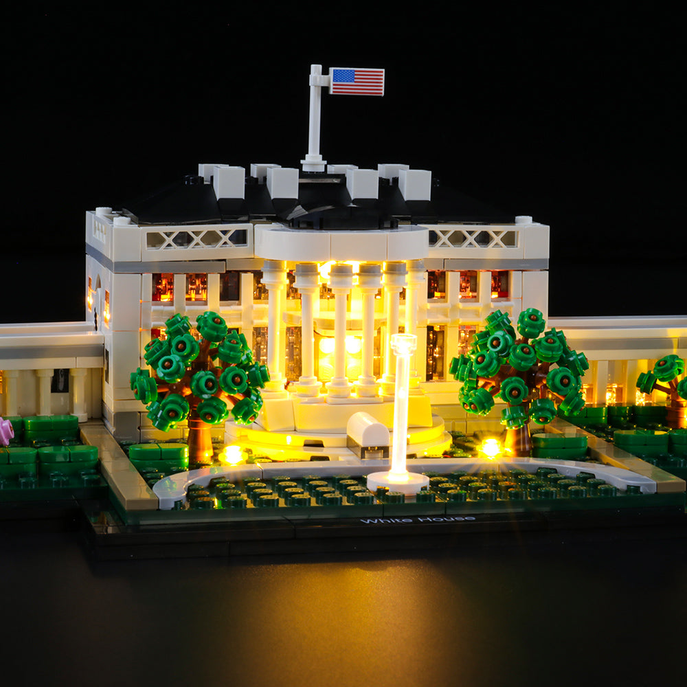 Lego white house kit sale