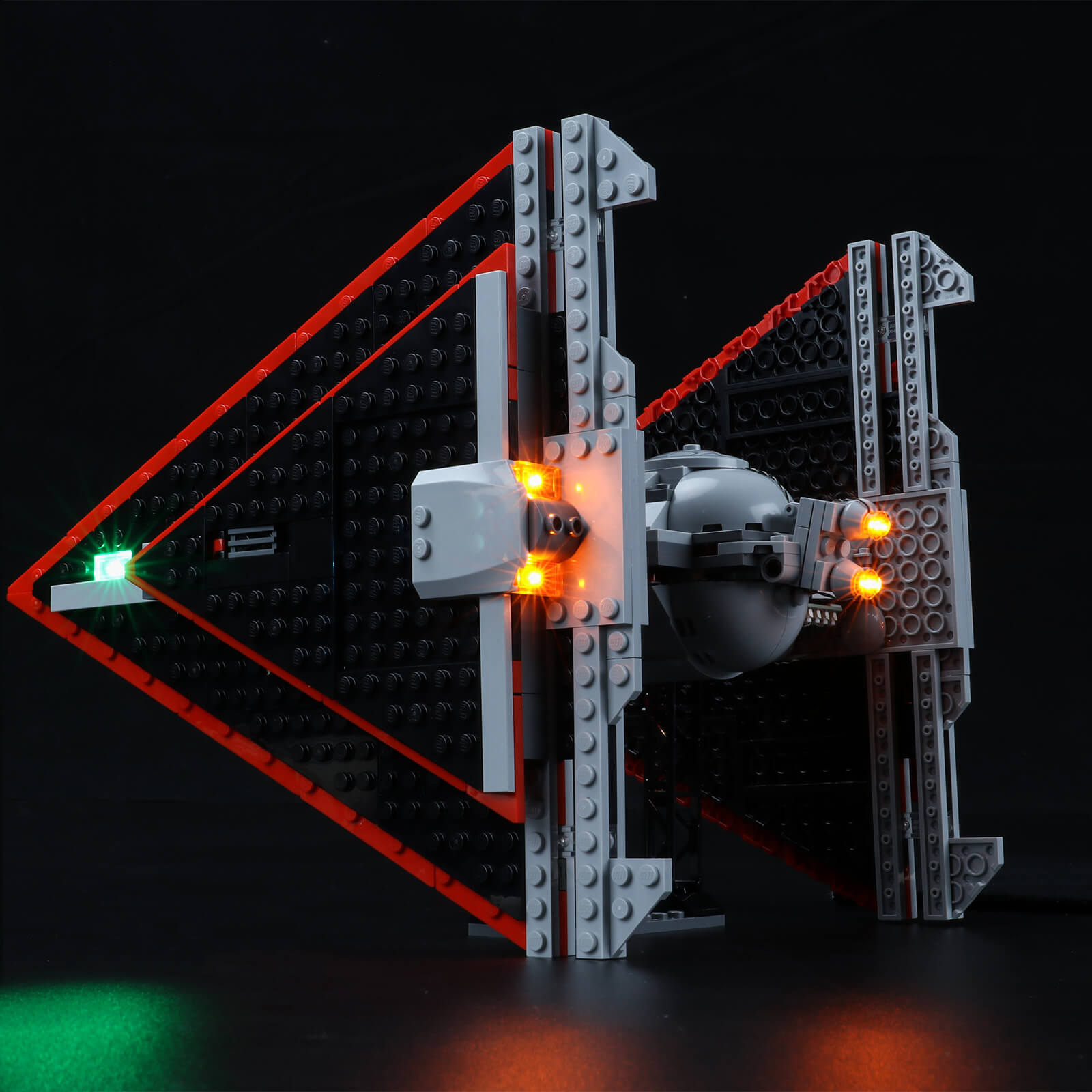 Light Kit For Sith TIE Fighter 75272 | Light Up Lego Star War