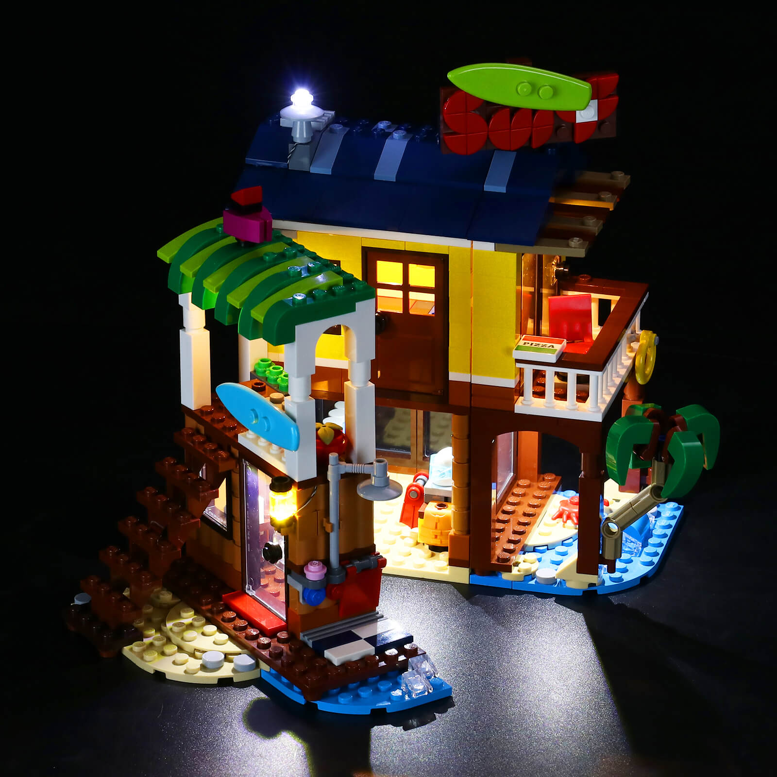 Best Light Kit For Lego Creator Surfer Beach House 31118 Briksmax