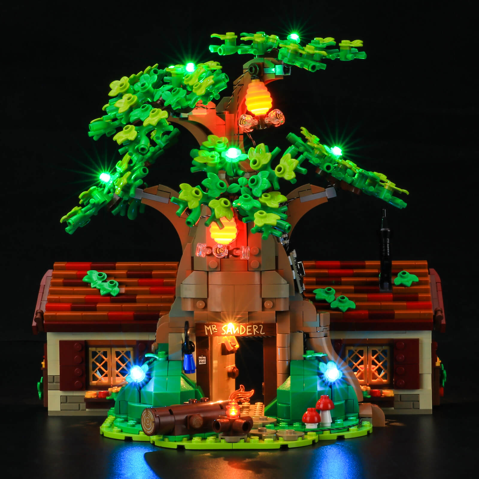 Add Micro Led Lights To Lego Ideas Winnie The Pooh Treehouse