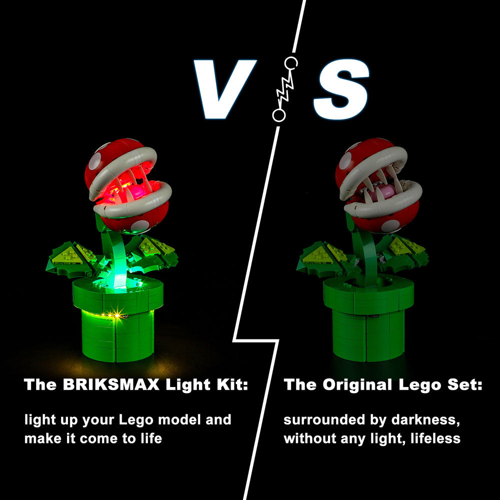 Briksmax Light Kit For LEGO Super Mario Piranha Plant 71426