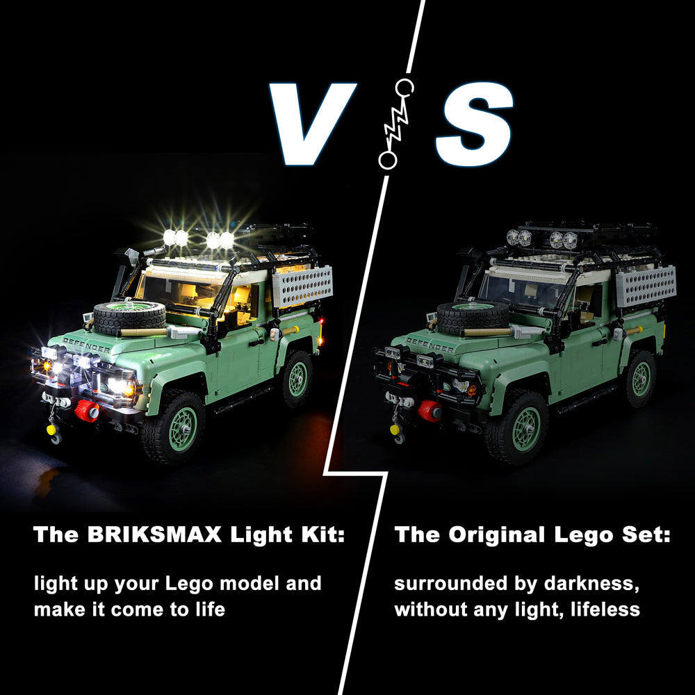 Lego land rover online light kit