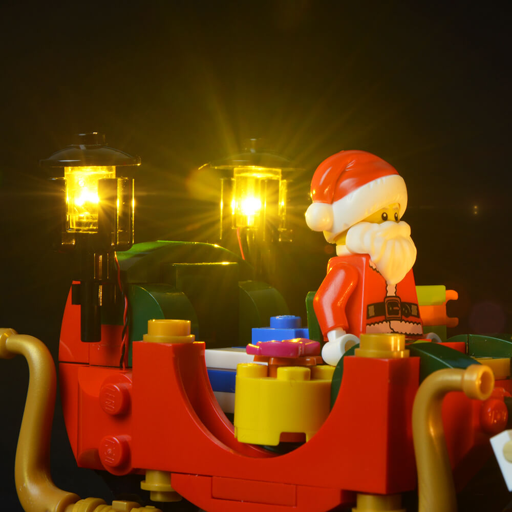 Lego christmas best sale santa workshop