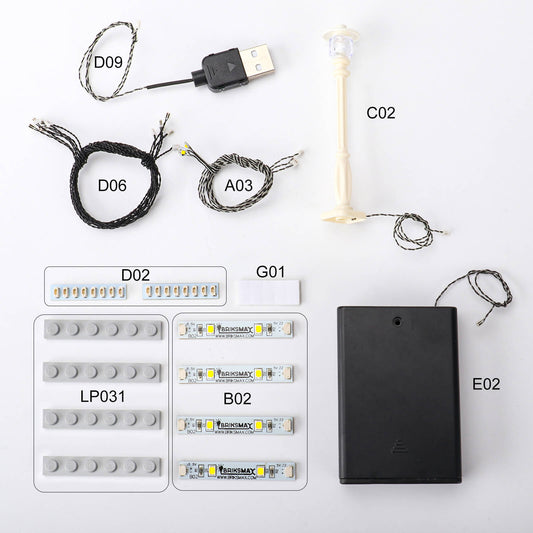 Best USB Power Cable DIY Light Kit For Legos/MOC – Briksmax