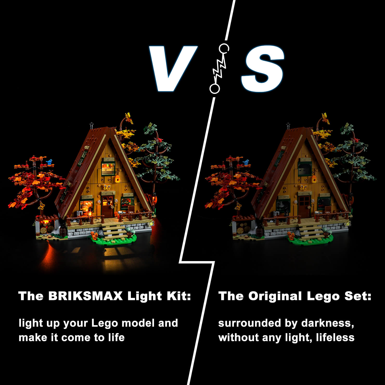 Briksmax Light Kit For A Frame Cabin 21338